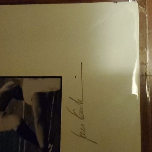 Photo U Of M Mark Hart #20 Chad Henne #7 photo colored 5x7 matted - Picture 4 of 5